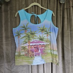 y2k Vacation Tank Top